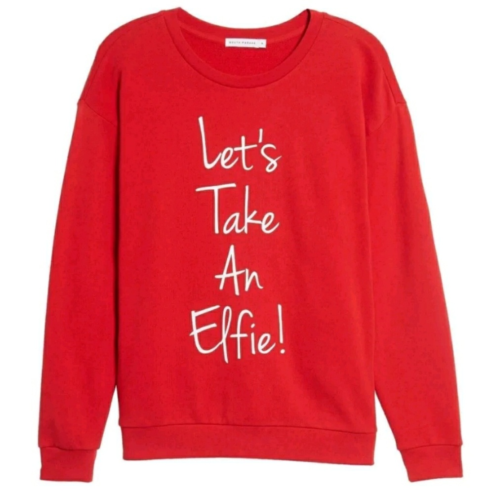 Let's take an elfie Christmas sweater